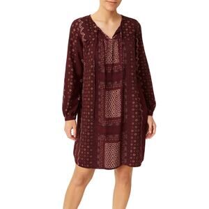First And I Boho Flowy Tunic style Dress Size Medium